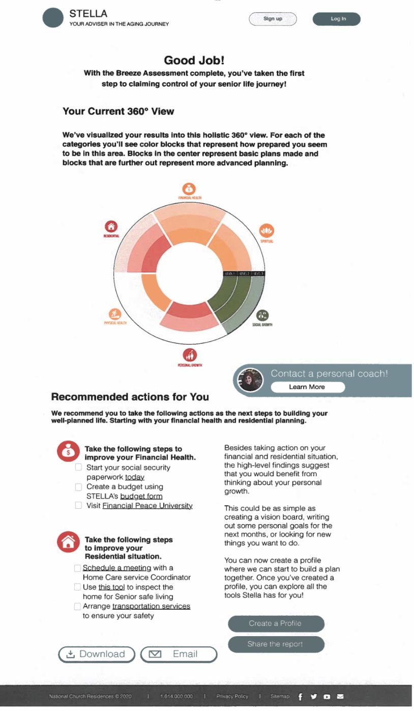 Senior Life Planning Platform - Your advisor in the aging journey
